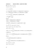 Lời giải và hướng dẫn bài tập đại số sơ cấp - Chương 2 pot