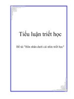 Tiểu luận triết học: Hôn nhân dưới cái nhìn triết học pot