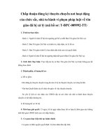 Chấp thuận đăng ký thuyên chuyển nơi hoạt động của chức sắc, nhà tu hành vi phạm pháp luật về tôn giáo đã bị xử lý (mã hồ sơ: T-BPC-009992-TT) potx