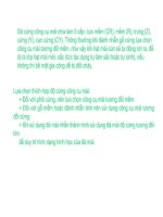 Bài giảng nguyên lý cắt gọt gỗ : Nguyên lý và công cụ đánh nhẵn part 3 pps