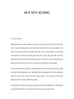 SUY TỦY XƯƠNG potx