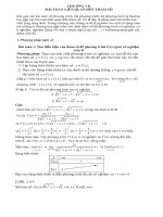 Chương VII: Bài toán liên quan đến tham số ppsx