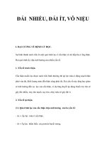 ĐÁI NHIỀU, ĐÁI ÍT, VÔ NIỆU pptx
