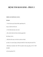 BỆNH TIM BẨM SINH – PHẦN 3 potx