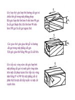 Bài giảng nguyên lý cắt gọt gỗ : Lý luận chung quá trình cắt gỗ part 5 potx