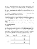 Luận văn : NGHIÊN CỨU QUY TRÌNH SẢN XUẤT MEN BÁNH MÌ KHÔ BẰNG PHƯƠNG PHÁP SẤY THĂNG HOA part 8 ppsx