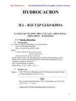 bài tập hydrocacbon và hướng dẫn giải chi tiết potx