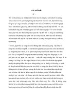 Báo cáo thực tập : Thực trạng và những giải pháp phát triển nguồn nhân lực cho ngành thư ký, tránh tình trạng nhiều mà không chất lượng part 1 pptx