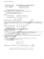 Đề thi thử toán - THPT Nguyễn Thị Minh Khai - Hà Tĩnh doc