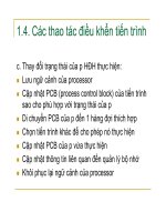 Bài giảng hệ điều hành : QUẢN LÝ TIẾN TRÌNH part 2 docx
