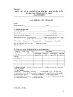 Luận văn TỔNG KẾT VÀ THEO DÕI MÔ HÌNH TRỒNG BẮP KẾT HỢP CHĂN NUÔI BÒ TẠI HUYỆN CHÂU THÀNH, TỈNH AN GIANG NĂM 2004 part 6 doc