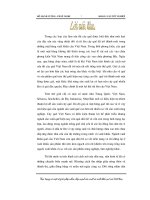 Khóa luận Thực trạng và một số giải pháp nhằm đẩy mạnh sản xuất và xuất khẩu quế của Việt Nam