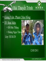 Sự chuyển hóa của tiền thành tư bản ppt