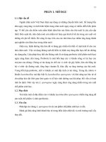 Luận văn : NGHIÊN CỨU ĐẶC ĐIỂM SINH TRƯỞNG VÀ PHÁT TRIỂN CỦA VI KHUẨN Lactobacillus sporogenes part 2 pps