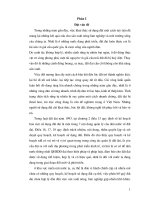 Luận văn : Phân tích các mô hình sử dụng đất chủ yếu làm cơ sở định hướng cho quy hoạch sử dụng đất tại xã Chu Điện, huyện Lục Nam, tỉnh Bắc Giang part 1 doc