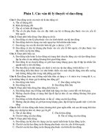 Lý thuyết dao động ppt