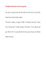 Thuyết minh Dinh cô & Long hải pps