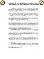 Luận văn tốt nghiệp : Quá trình hình thành thẻ tín dụng và sự đóng góp của nó vào kinh tế thế giới phần 1 pptx