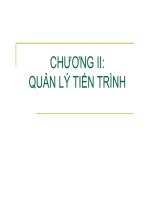 Bài giảng hệ điều hành : QUẢN LÝ TIẾN TRÌNH part 1 doc