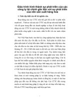 Giáo trình hình thành sự phát triển của các công ty tài chính gắn liền với sự phát triển của nền sản xuất hàng hóa p1 docx