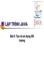 06 Tao va su dung doi tuong potx