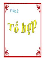 Chuyên để Nhị thức Newton và công thức tổ hợp - 2 pot