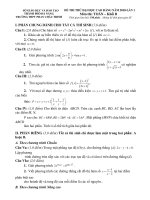 ĐỀ THI THỬ ĐẠI HỌC CAO ĐẲNG LẦN 1 - TRƯỜNG THPT PHAN CHÂU TRINH pdf