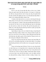 Quá trình hình thành giáo trình kết cấu mạch điện từ có xung trong quy trình nuôi cấy vi khuẩn p1 docx