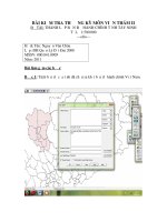 BÀI KIỂM TRA THƯỜNG KỲ MÔN VIỂN THÁM II ĐỀ TÀI 