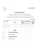 Mẫu dự toán thu, chi ngân sách nhà nước năm pps