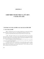 Chương 5 - Ghép 8088 Với bộ nhớ và Tổ chức vào/ra dữ liệu pot