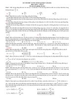 KỲ THI THỬ TUYỂN SINH ĐẠI HỌC NĂM 2011 Môn. Vật Lý – Lần 14 pot