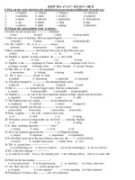 KIỂM TRA AV 12-7 - BÀI SỐ 3 - HK II doc