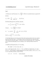 đề thi đại học môn hóa đề số 4 và đáp án năm 2009 ppsx