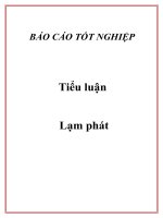 Tiểu luận: Lạm phát ppt
