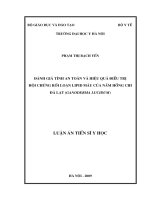đánh giá tính an toàn và hiệu quả điều trị hội chứng rối loạn lipid máu của nấm hồng chi đà lạt (ganoderma lucidum)