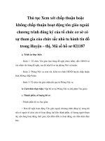 Thủ tục Xem xét chấp thuận hoặc không chấp thuận hoạt động tôn giáo ngoài chương trình đăng ký của tổ chức cơ sở có sự tham gia của chức sắc nhà tu hành tín đồ trong Huyện – thị, Mã số hồ sơ 021187 pptx