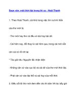 Soạn văn: một thời đại trong thi ca - Hoài Thanh ppt