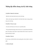 Những đặc điểm chung của Ký sinh trùng potx