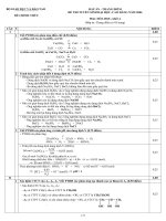ĐÁP ÁN - THANG ĐIỂM ĐỀ THI TUYỂN SINH ĐH,CĐ_MÔN HÓA_ KHỐI A_NĂM 2006 pot
