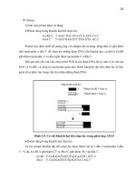 Luận văn : Đánh giá sơ bộ mức độ đa dạng di truyền của quần thể điều (Acanardium occidentale L.) hiện được trồng tại tỉnh Ninh Thuận bằng kỹ thuật RAPD và AFLP part 3 potx