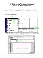 Hướng dẫn sử dụng công cụ select similiar và phương pháp làm classic tween để tạo chuyển động trong scene p1 pps