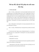 Thủ tục đổi, cấp lại Giấy phép sản xuất rượu thủ công doc