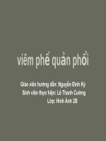 Viêm phế quản phổi potx