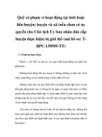 Quỹ có phạm vi hoạt động tại tỉnh hoặc liên huyện; huyện và xã (nếu chưa có ủy quyền cho Chủ tịch Ủy ban nhân dân cấp huyện thực hiện) bị giải thể (mã hồ sơ: TBPC-139595-TT) pdf
