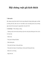 Hội chứng ruột già kích thích ppsx