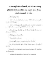 Giải quyết trợ cấp tuất, và tiền mai táng phí đối với thân nhân của người hoạt động cách mạng đã từ trần pdf