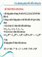 Các phương pháp biểu diễn thông tin pptx