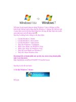 Biến giao diện Vista thành Win 7 - Không gì đơn giản hơn pps