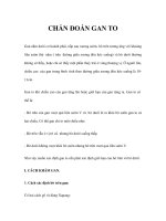 CHẨN ĐOÁN GAN TO doc